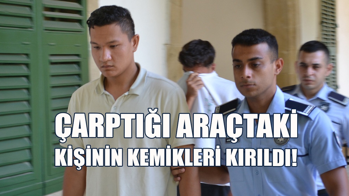 Çarptığı Araçtaki Kişinin Kemikleri Kırıldı!
