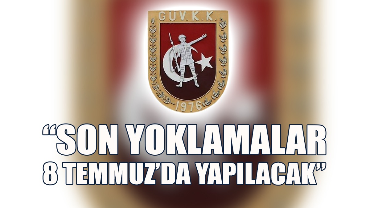 Güvenlik Kuvvetleri Komutanlığı'ndan Duyuru