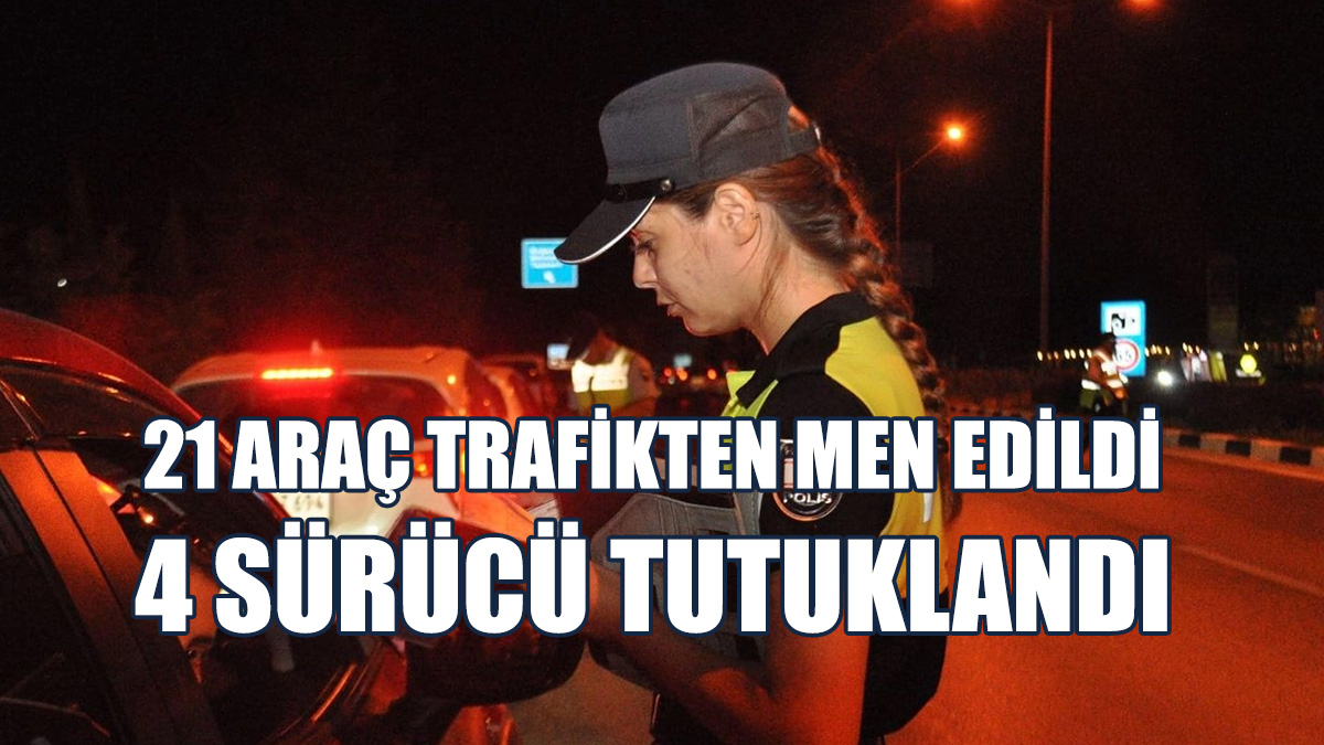 Trafik Denetimleri: 272 Sürücüye Yasal İşlem…