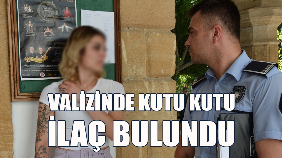 Valizinde İlaç Bulunan Zanlı Mahkemeye Çıkarıldı