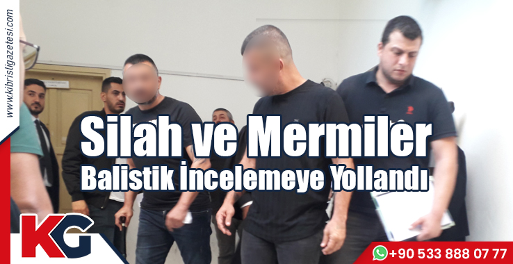 Silah ve Mermiler Balistik İncelemeye Yollandı