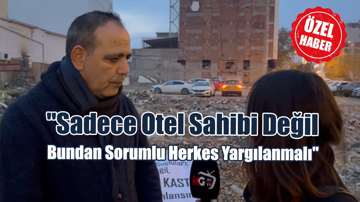 Harmancı: Umarım Yarın Adalet İçin İlk Adımı Atarız