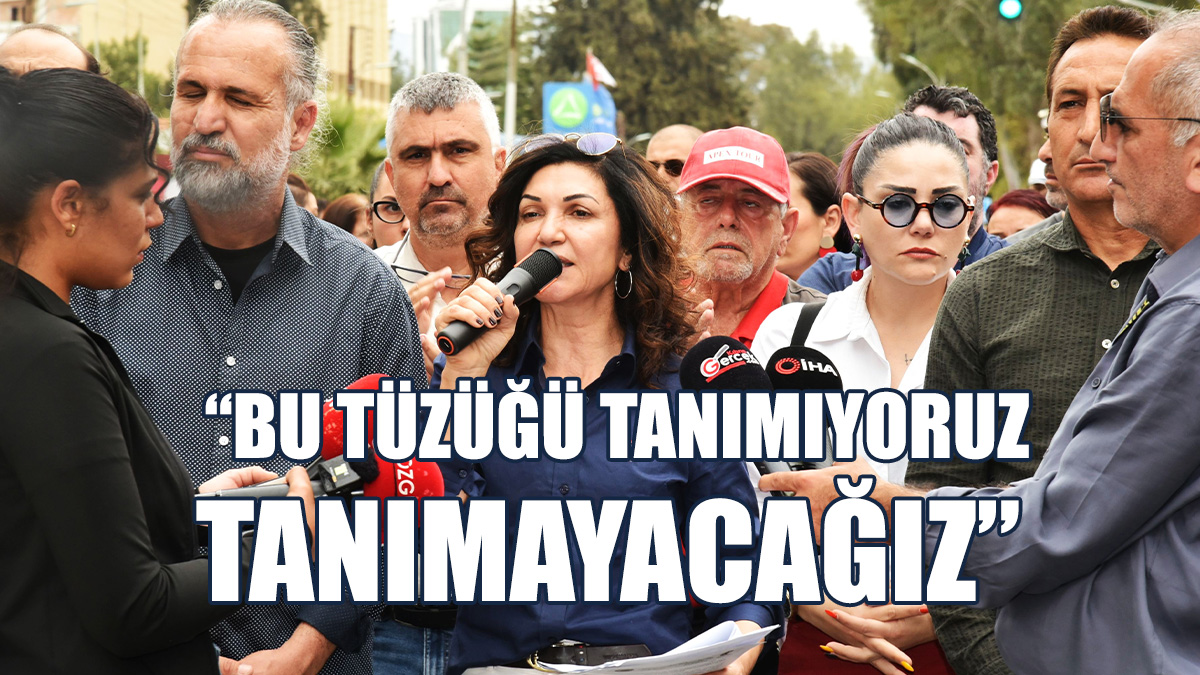 KTOEÖS İle KTÖS Disiplin Tüzüğündeki Değişikliği Eylemle Protesto Etti