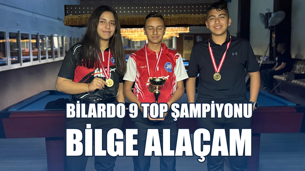 2024-2025 Bilardo Sezonu Gençler 1. Ayak Şampiyonası Yapıldı