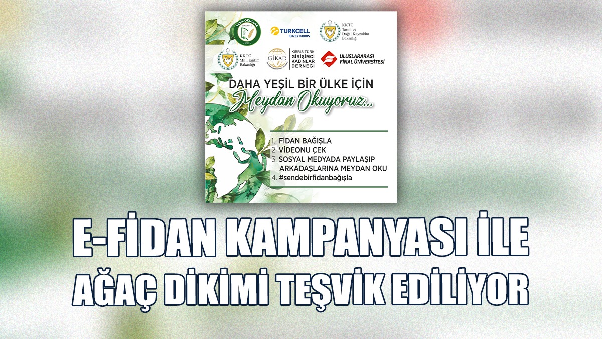 "Challenge" İle Ağaç Dikimine Teşvik!