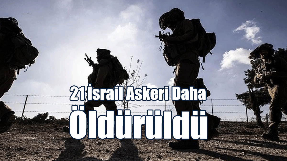 Hamas Saldırısında 21 İsrail Askeri Öldü