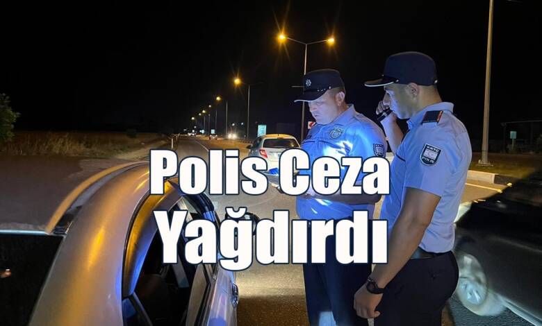 44 Araç Trafikten Men Edildi