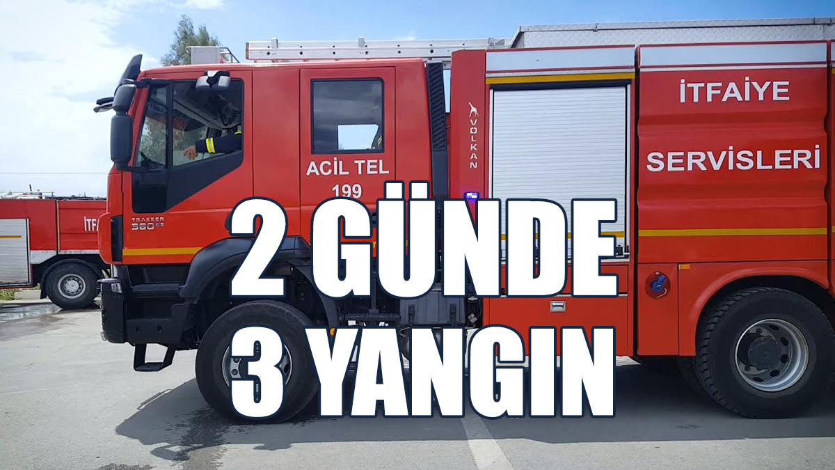 Yangınlar Sonucu Maddi Hasar Oluştu...