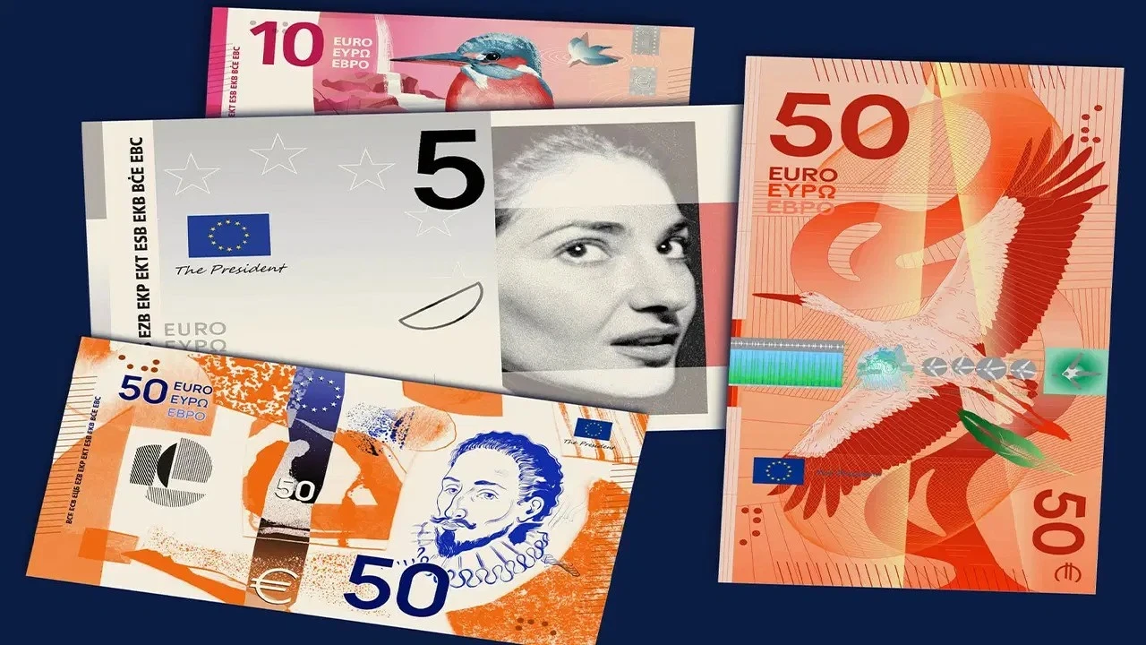 Euro banknotları yenileniyor