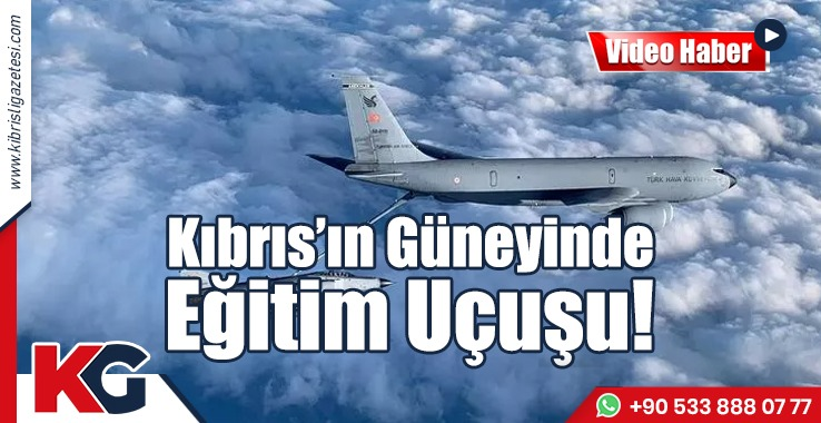 Kıbrıs'ın Güneyinde Eğitim Uçuşu!