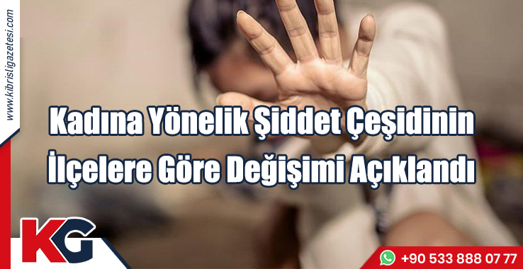 Kadına Yönelik Şiddet Çeşidinin İlçelere Göre Değişimi
