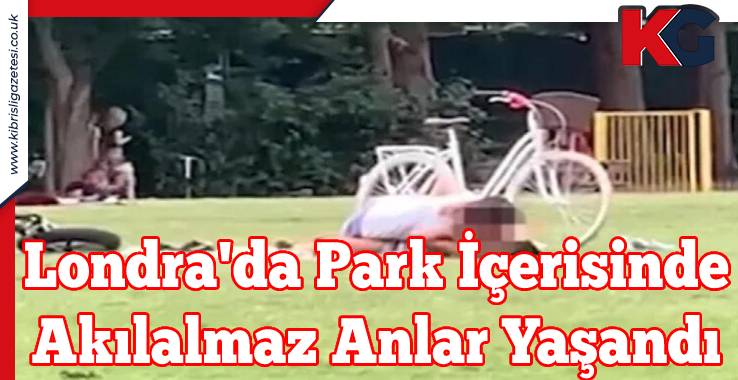 Londra'da Park İçerisinde Akılalmaz Anlar Yaşandı