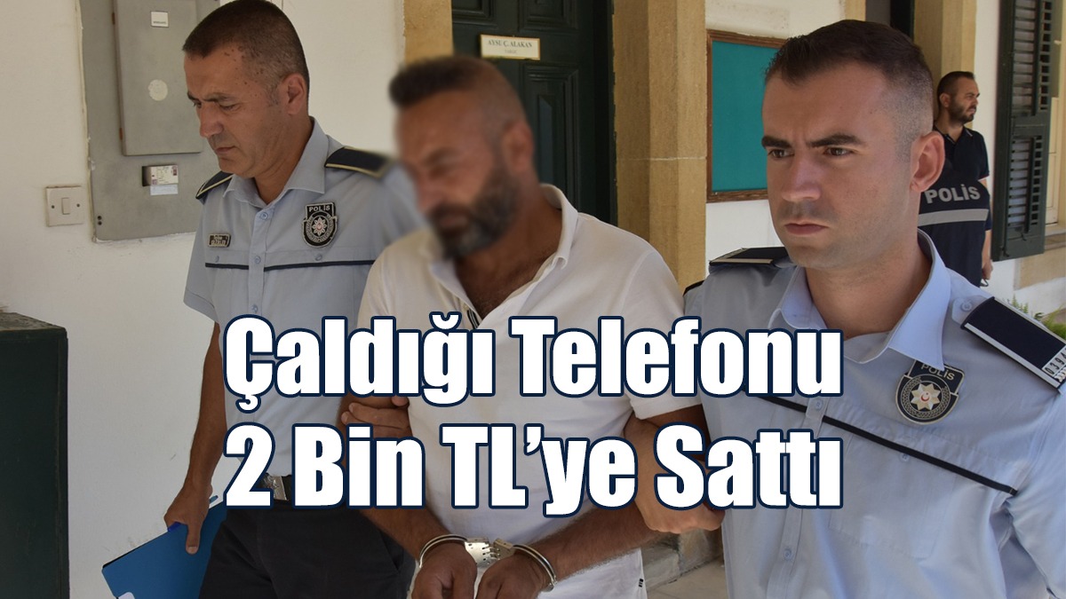Çaldığı Telefonu Satan Adam Kaçak da Çıktı!