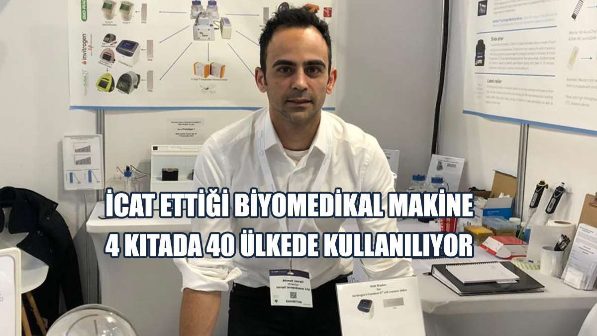 Kıbrıslı Mucit Ahmet İmralı’dan Gururlandıran Başarı