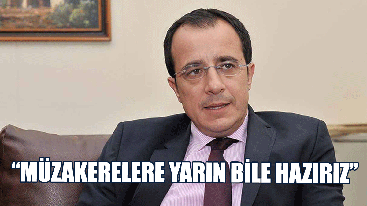 Hristodulidis: Müzakerelere Yarın Bile Hazırız