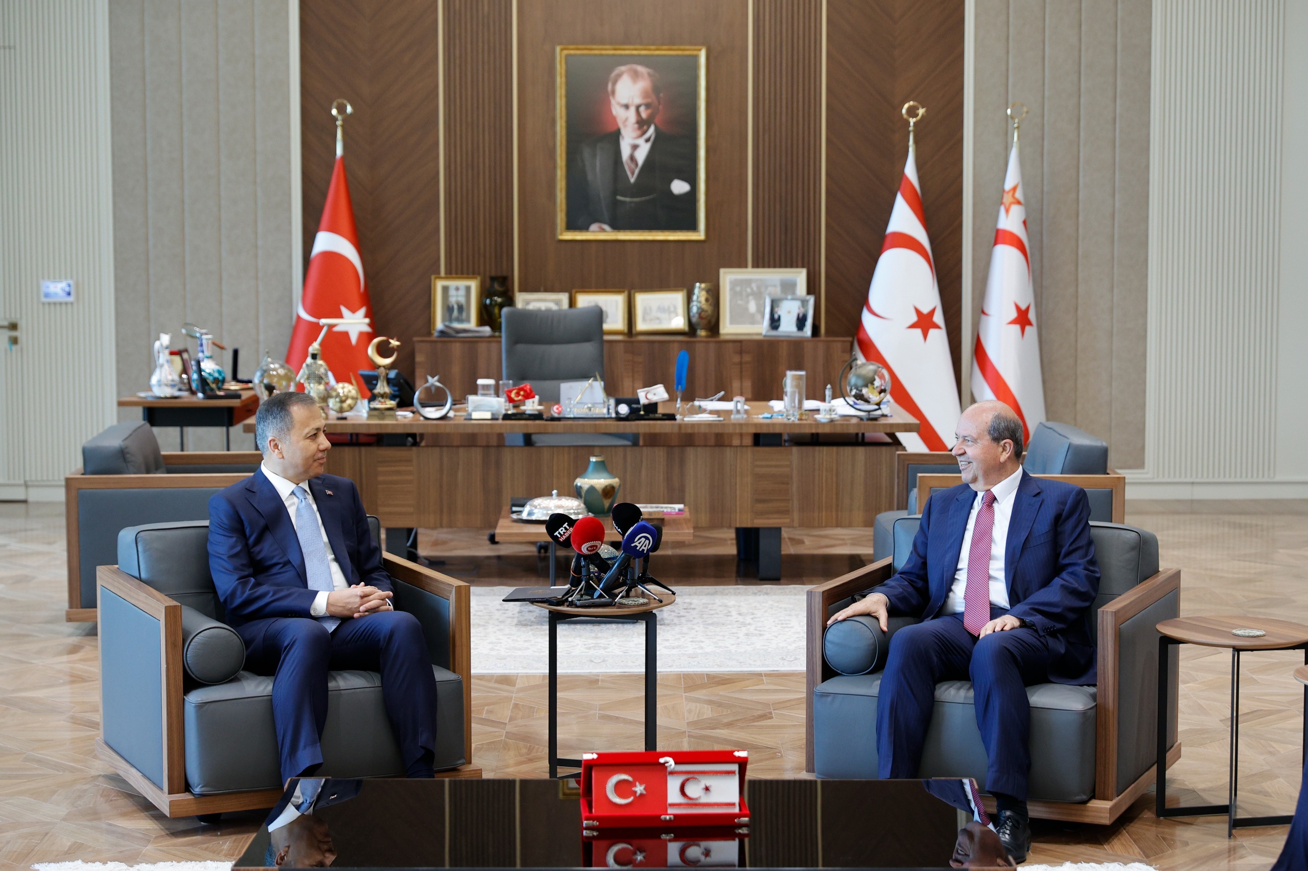 Tatar, Ali Yerlikaya’yı kabul etti