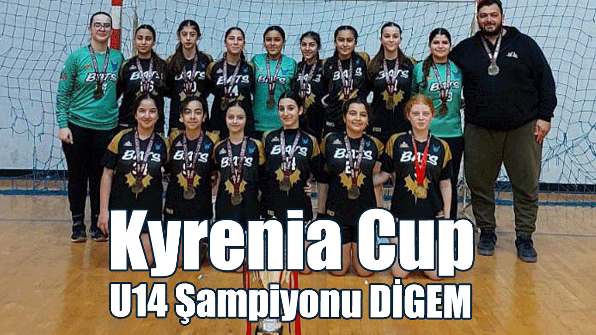 Kyrenia Cup U14 Şampiyonu DİGEM