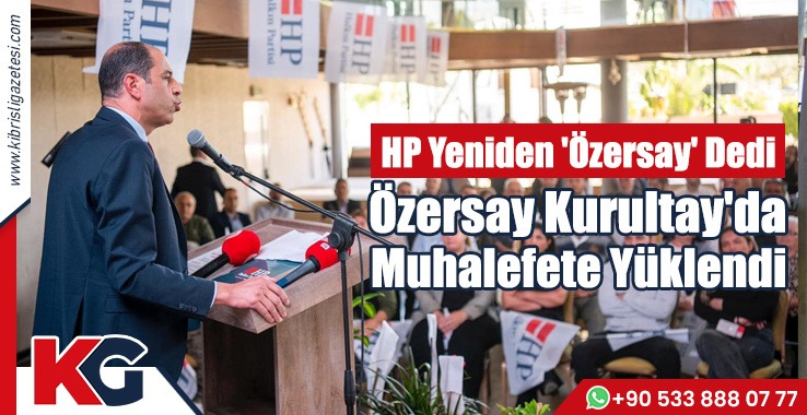 Özersay: Meclis'teki Muhalefet Gayrimeşru Hükümete Dayanak Oluyor