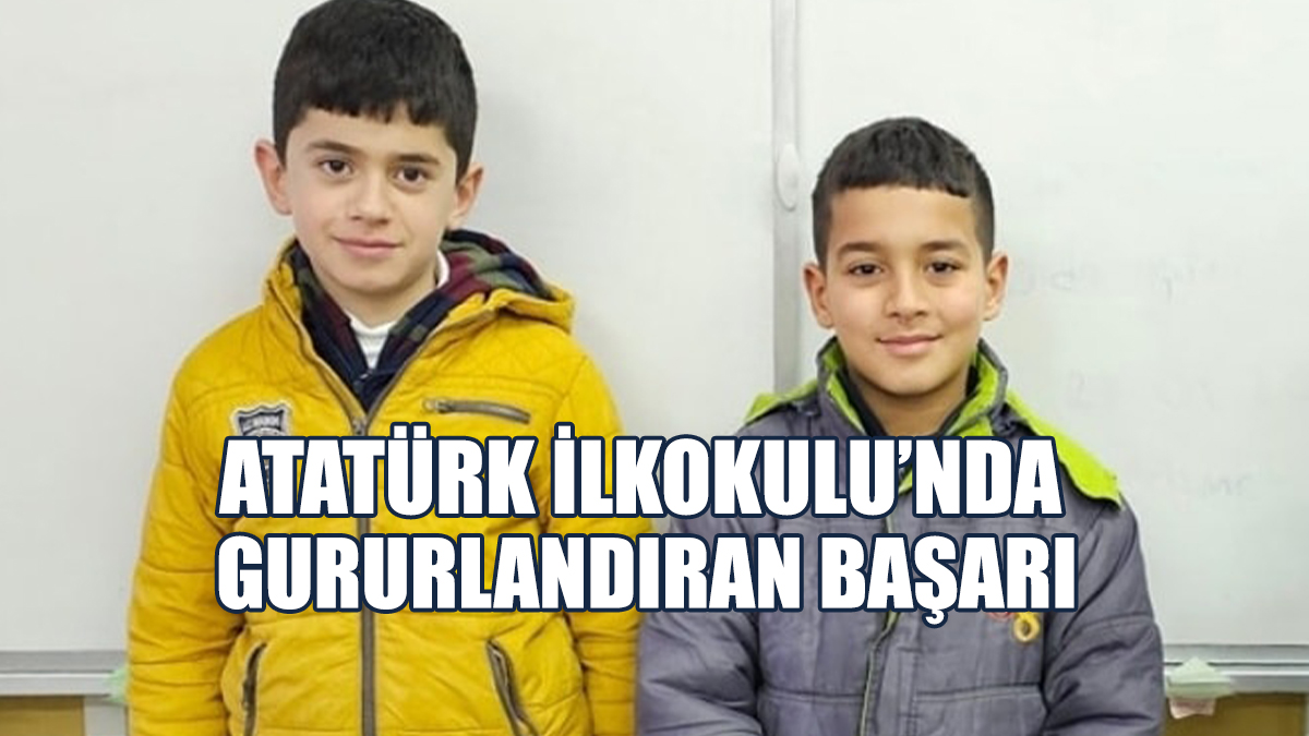 Atatürk İlkokulu Öğrencilerinden Gururlandıran Başarı