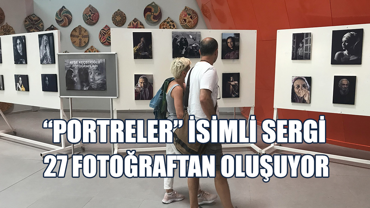 “Portreler” Adlı Fotoğraf Sergisi Ercan Havalimanı’nda Açıldı