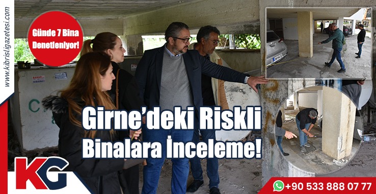 Günde 7 Bina Denetleniyor!