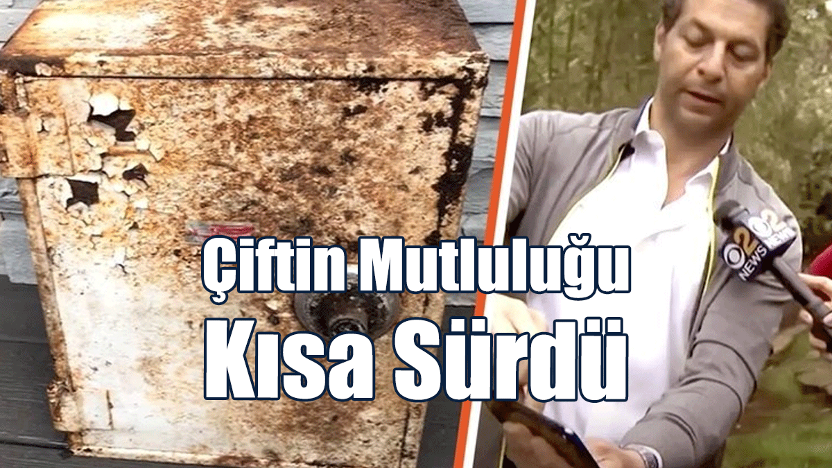 Bahçelerinde Servet Bulan Çiftin Mutluluğu Kısa Sürdü