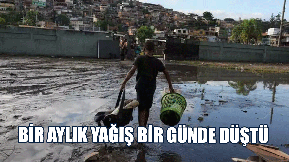 Brezilya'da Bir Aylık Yağış Bir Günde Düştü: 11 Ölü, 2 Kayıp