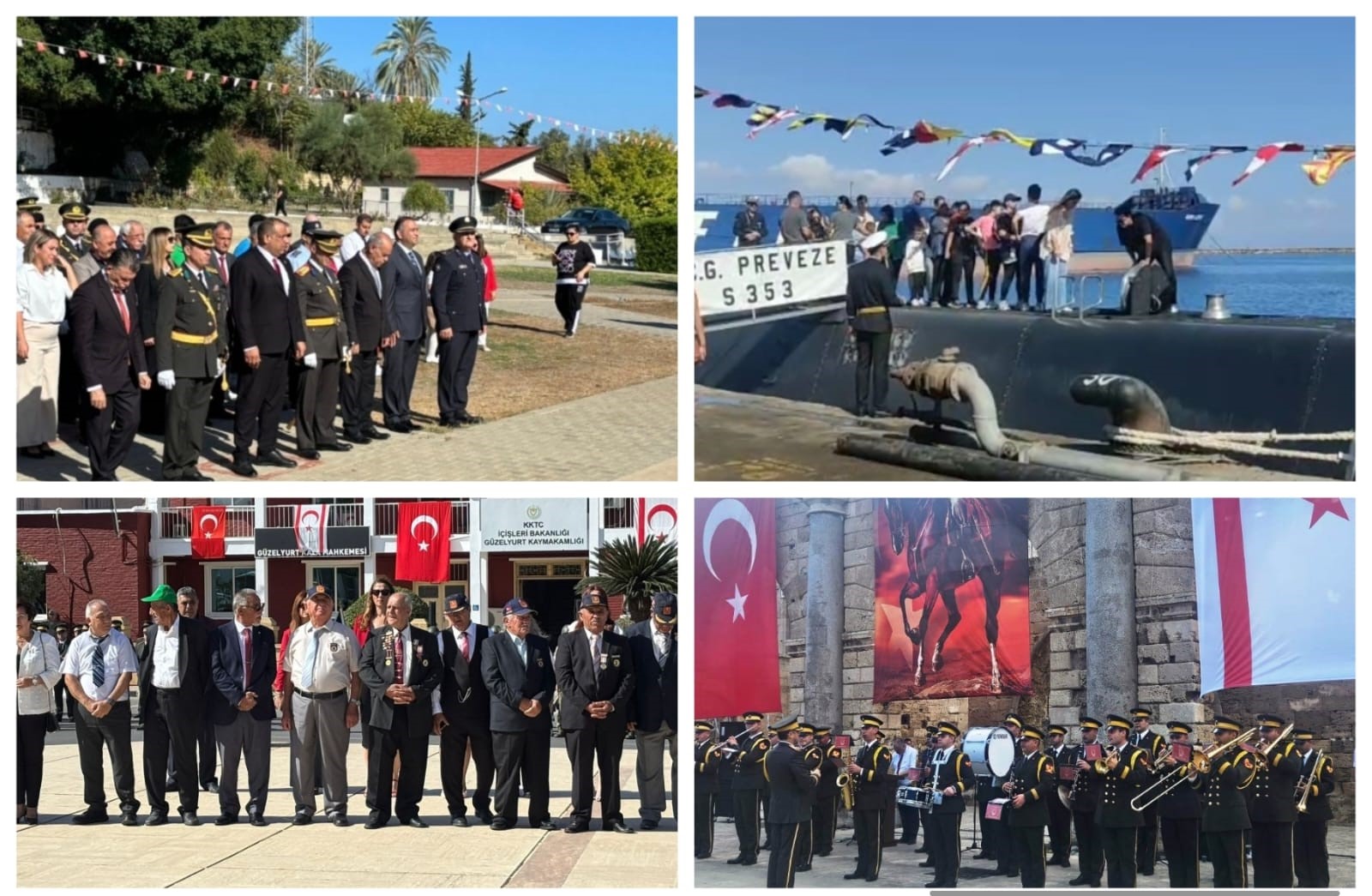 29 Ekim Cumhuriyet Bayramı törenlerle kutlanıyor