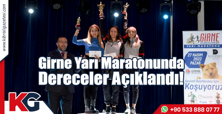 Girne Yarı Maratonunda Dereceler Açıklandı!