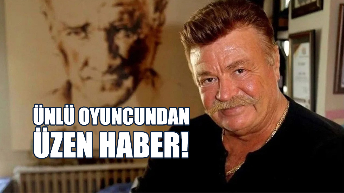 Ünlü Oyuncu Nuri Alço'dan Üzen Haber!