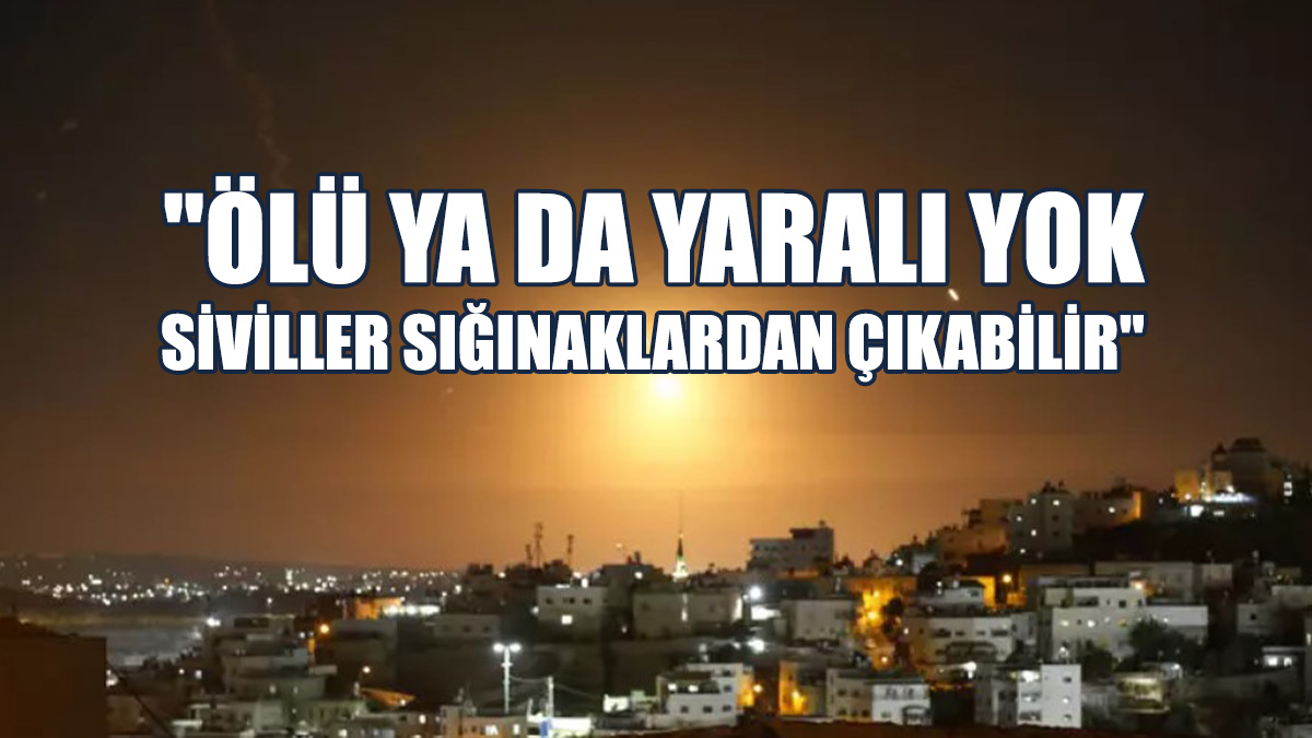 İran'ın Füze Saldırıları Sonrası İsrail'den Açıklama