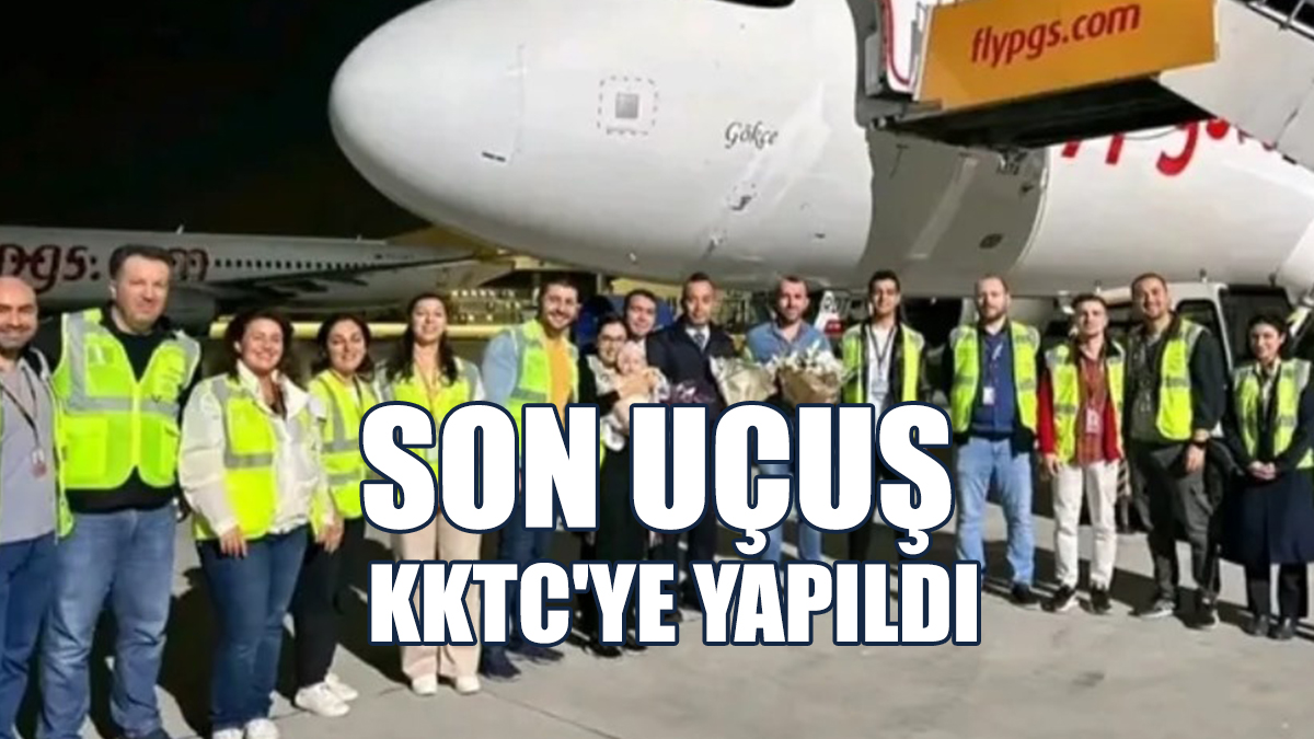 Adana Şakirpaşa’dan Son Uçuş,  KKTC'ye Yapıldı