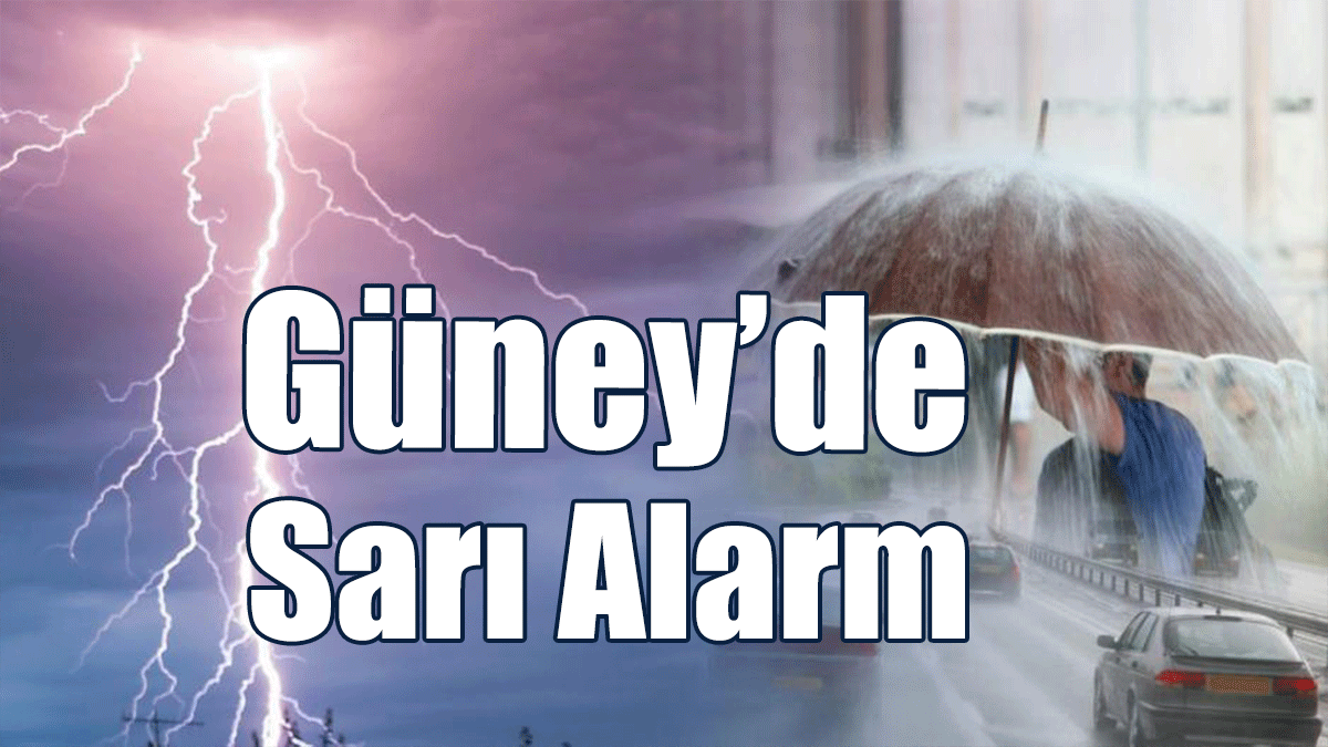 Güney Kıbrıs’ta Bugün İçin Sarı Uyarı Yayınlandı