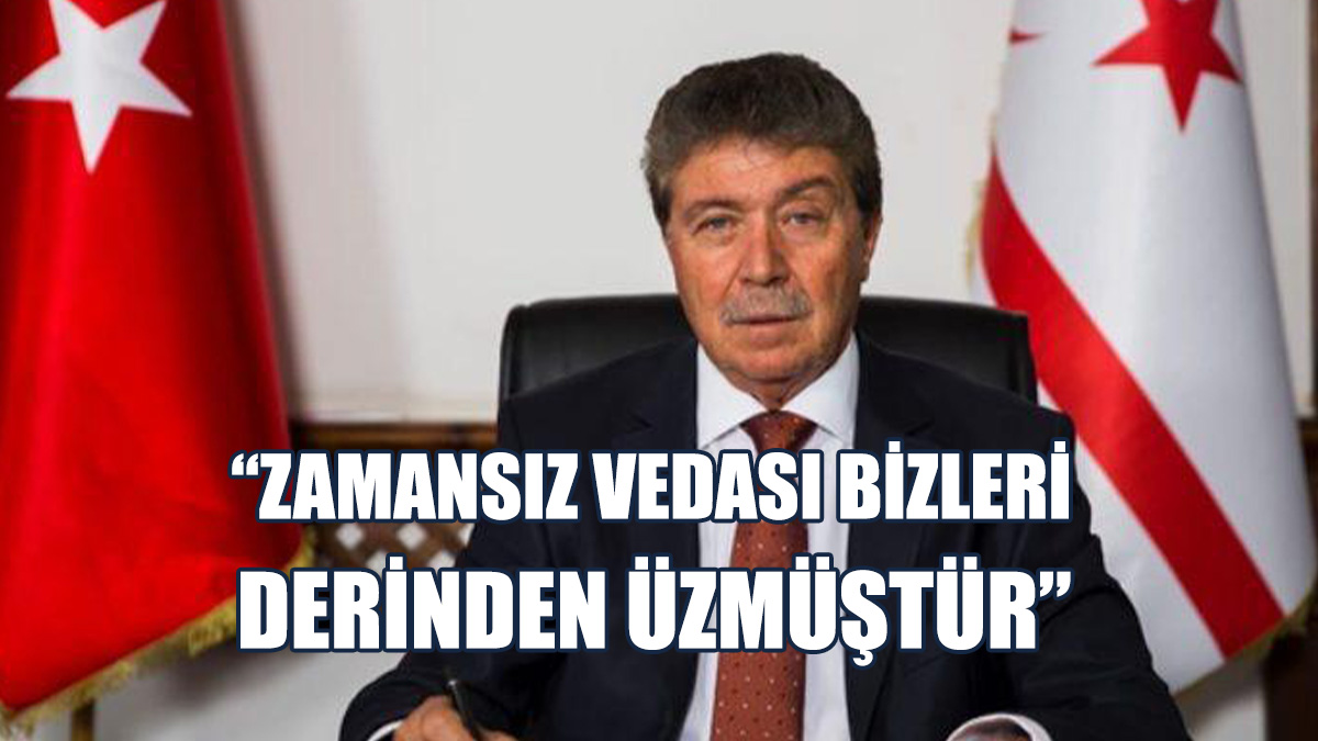 Başbakan Üstel’den Konak İçin Taziye Mesajı…