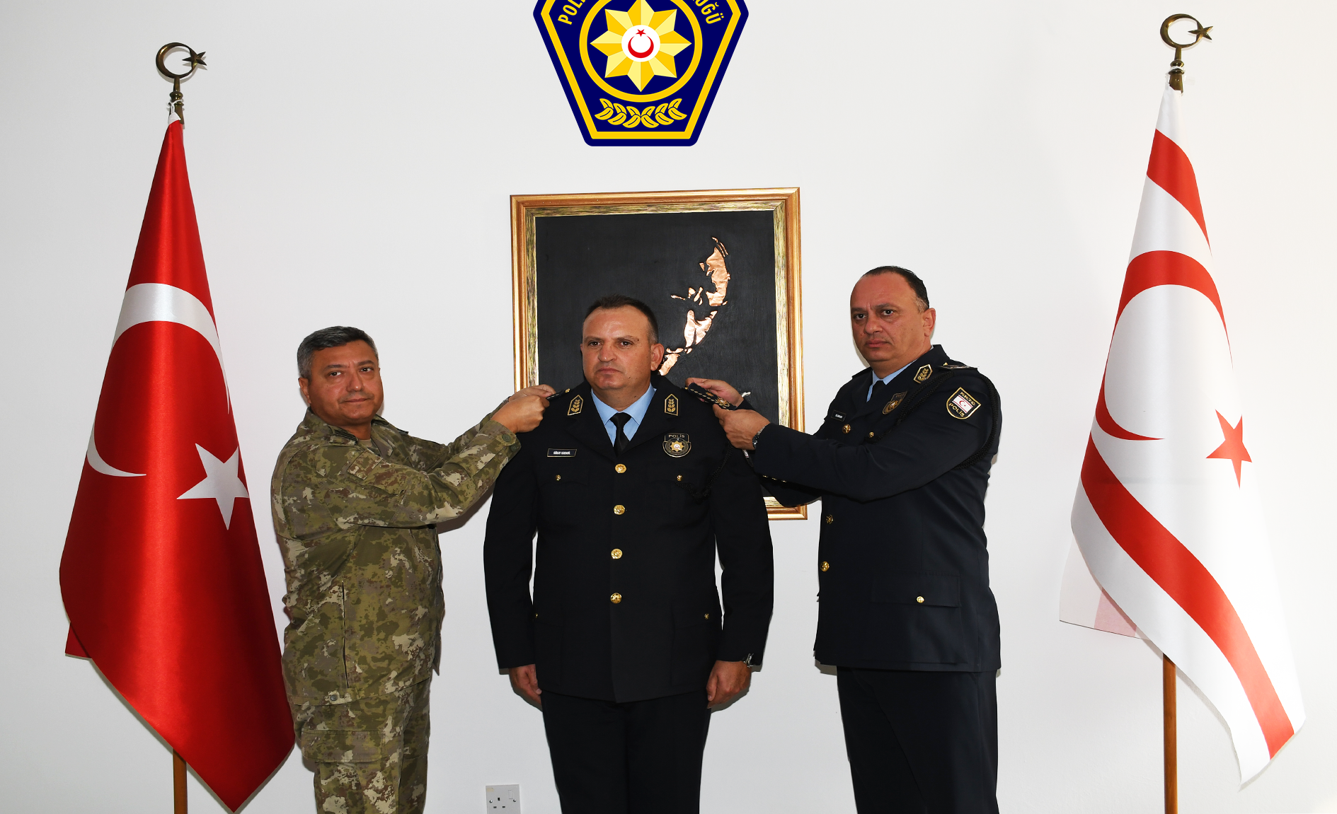 PGM Birinci Yardımcılığına atanan Gökay Karagil’e rütbesi takıldı…