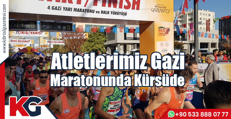 Atletlerimiz Gazi Maratonunda Kürsüde