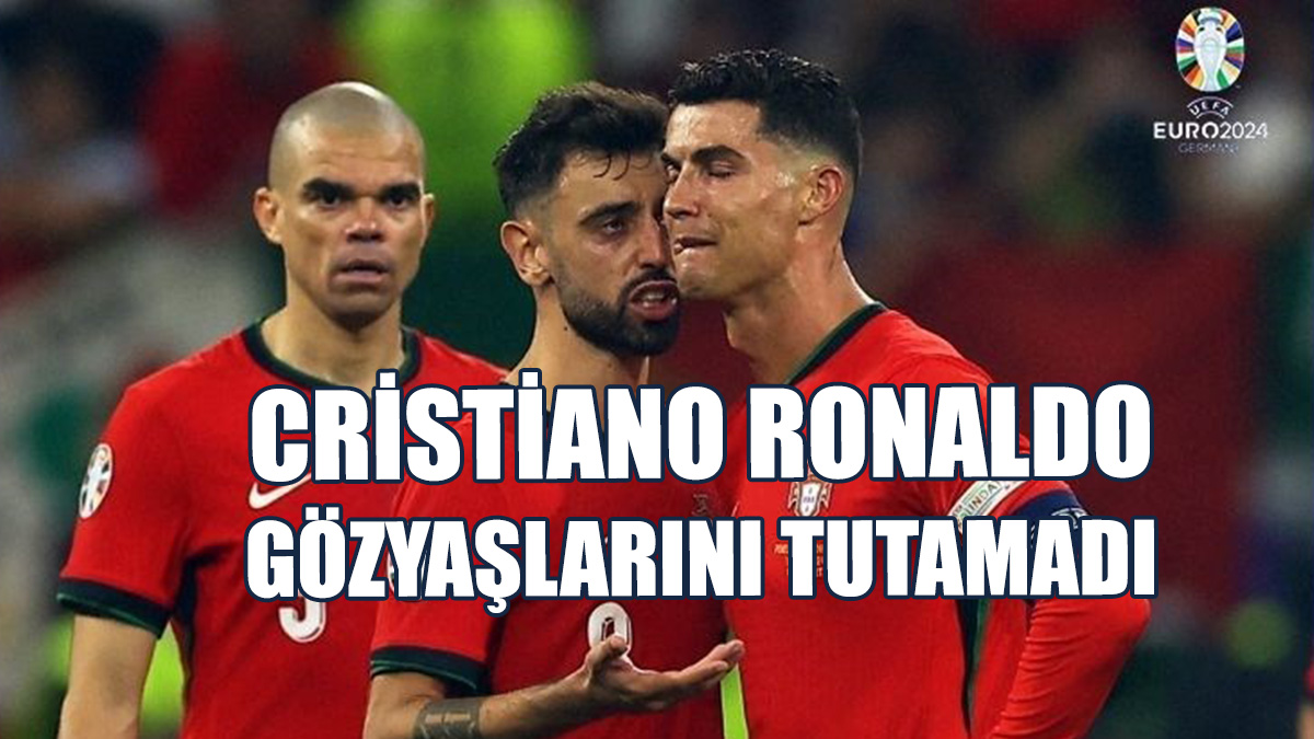 Cristiano Ronaldo, Gözyaşlarını Tutamadı