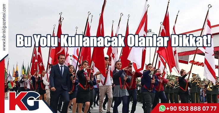 Bu Yolu Kullanacak Olanlar Dikkat!