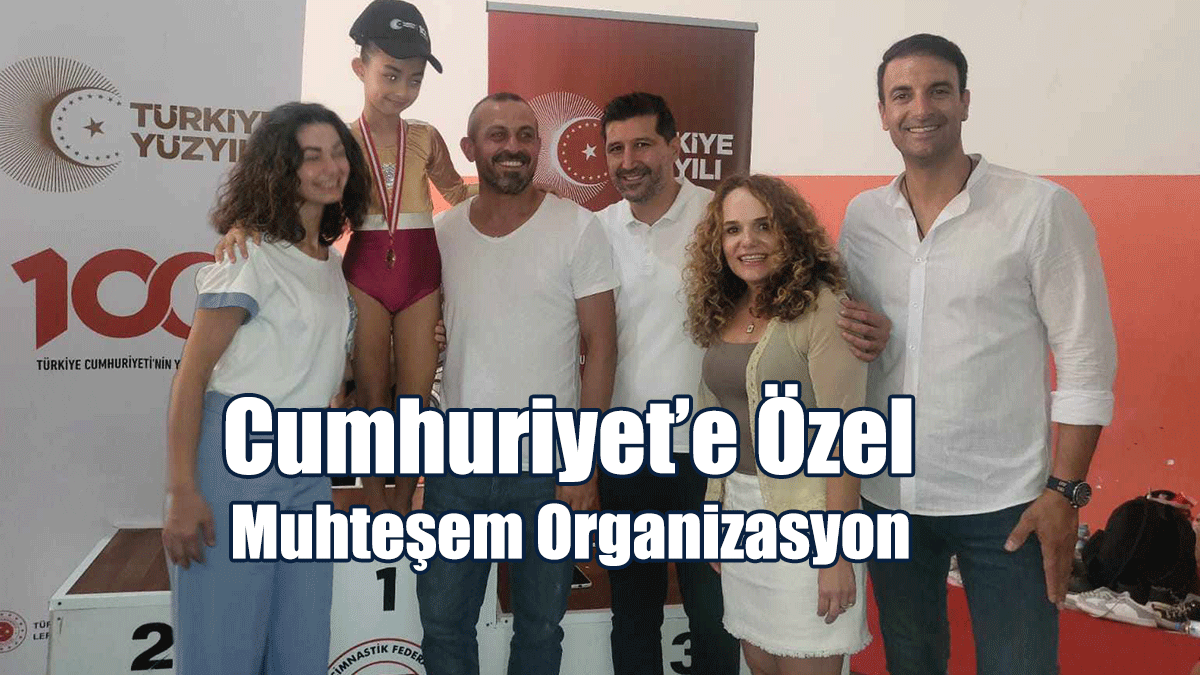 Cimnastik Federasyonu’ndan, Cumhuriyet’e Özel Muhteşem Organizasyon