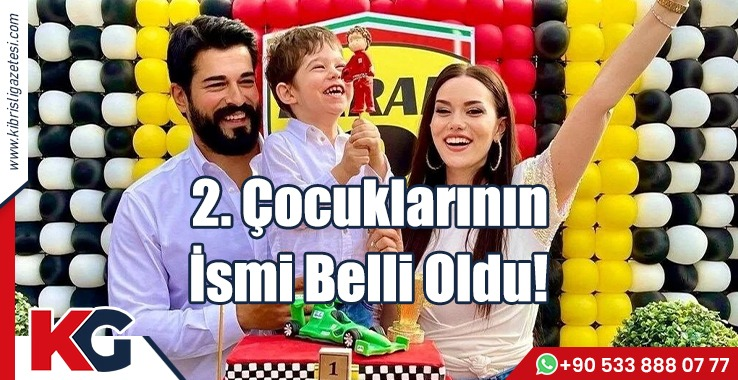 2. Çocuklarının İsmi Belli Oldu!