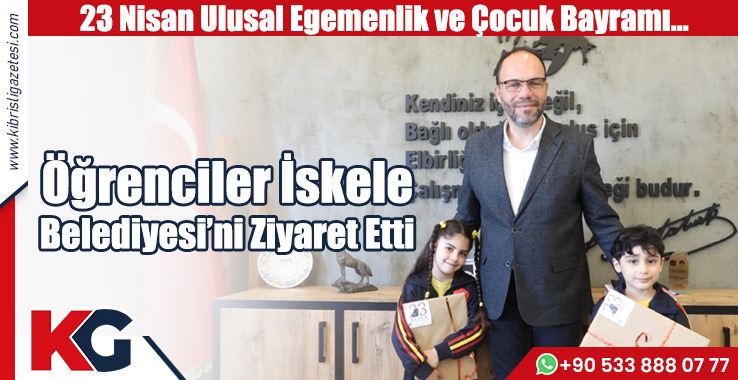 Öğrenciler İskele Belediyesi’ni Ziyaret Etti