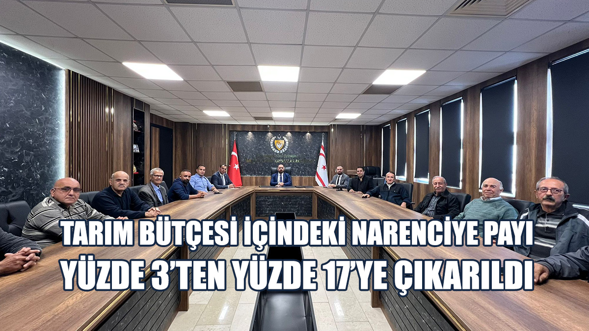 Tarım Bakanı Çavuş, Narenciye Üreticileri İle Görüştü