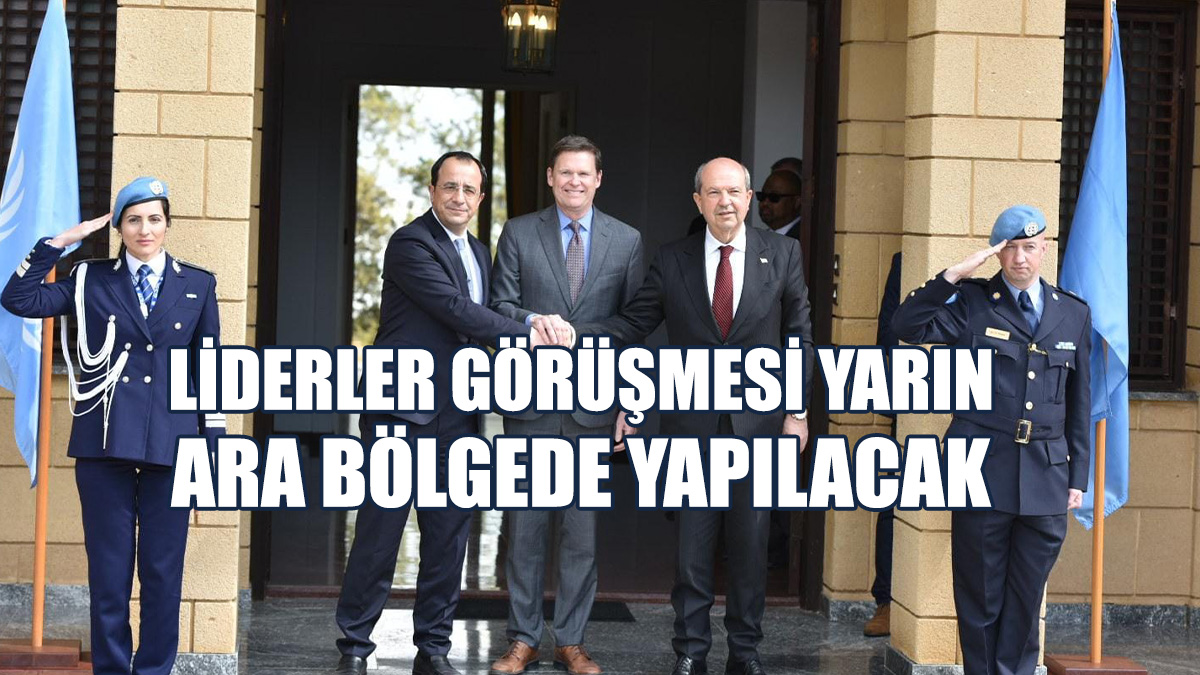Liderler Görüşmesi Yarın Ara Bölgede Yapılacak