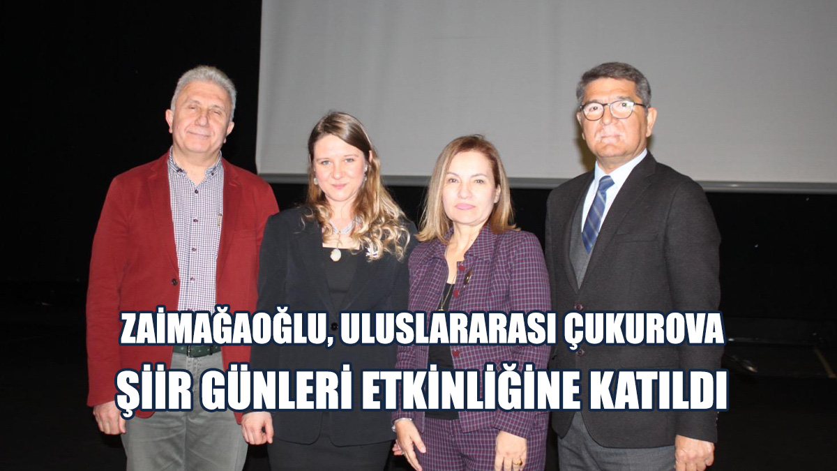 Zaimağaoğlu: Şiir İyileştirici Ve Birleştiricidir