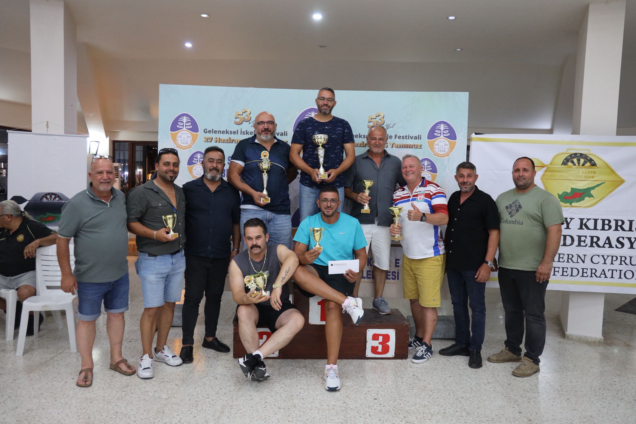 8. Dart yarışmasının kazananı Ali Yeşilada oldu