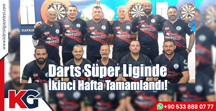 Darts Süper Liginde İkinci Hafta Tamamlandı