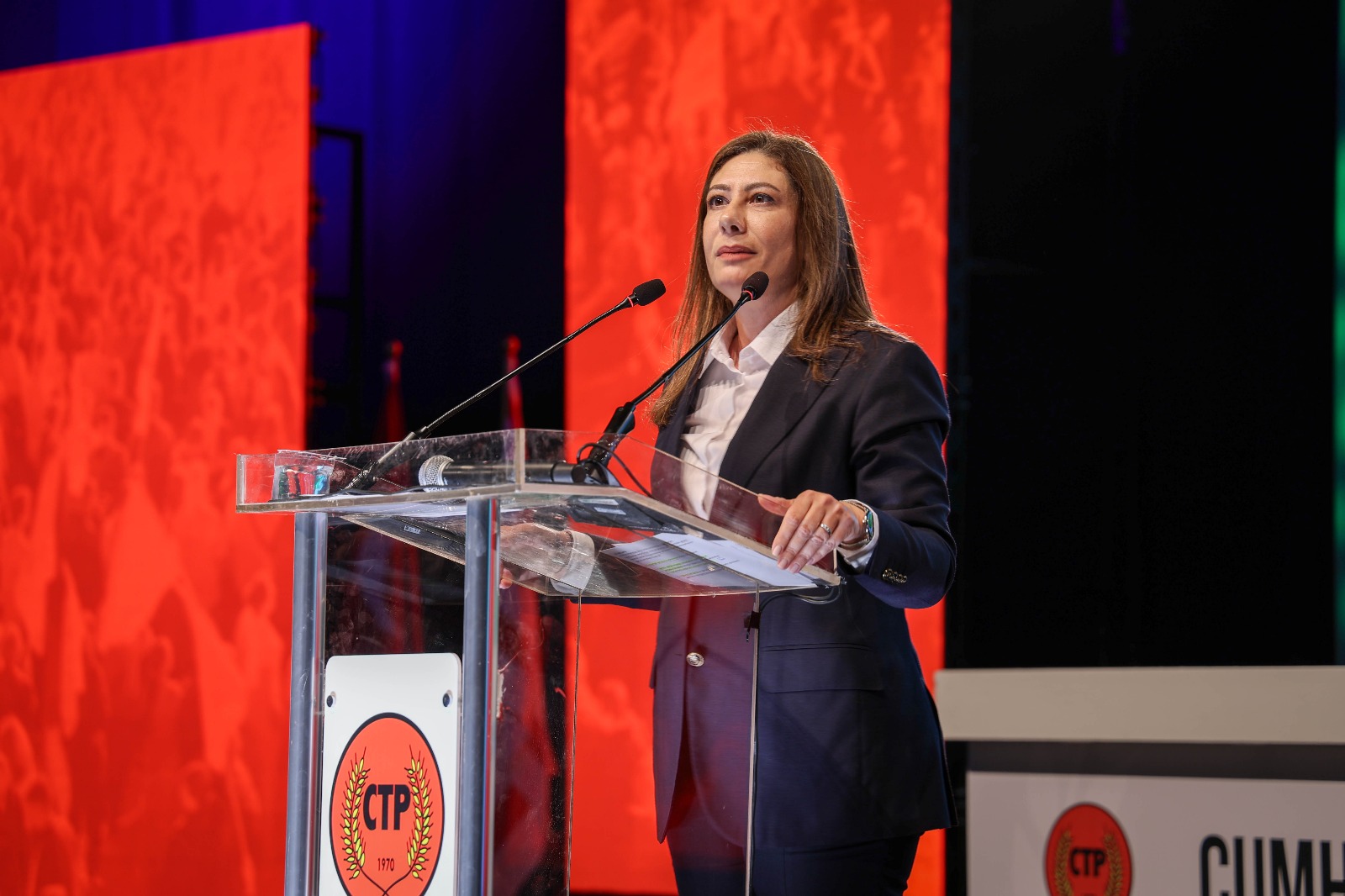 CTP Olağanüstü Kurultayı'nda oy verme işlemleri sona erdi: CTP Genel Başkanı Sıla Usar İncirli