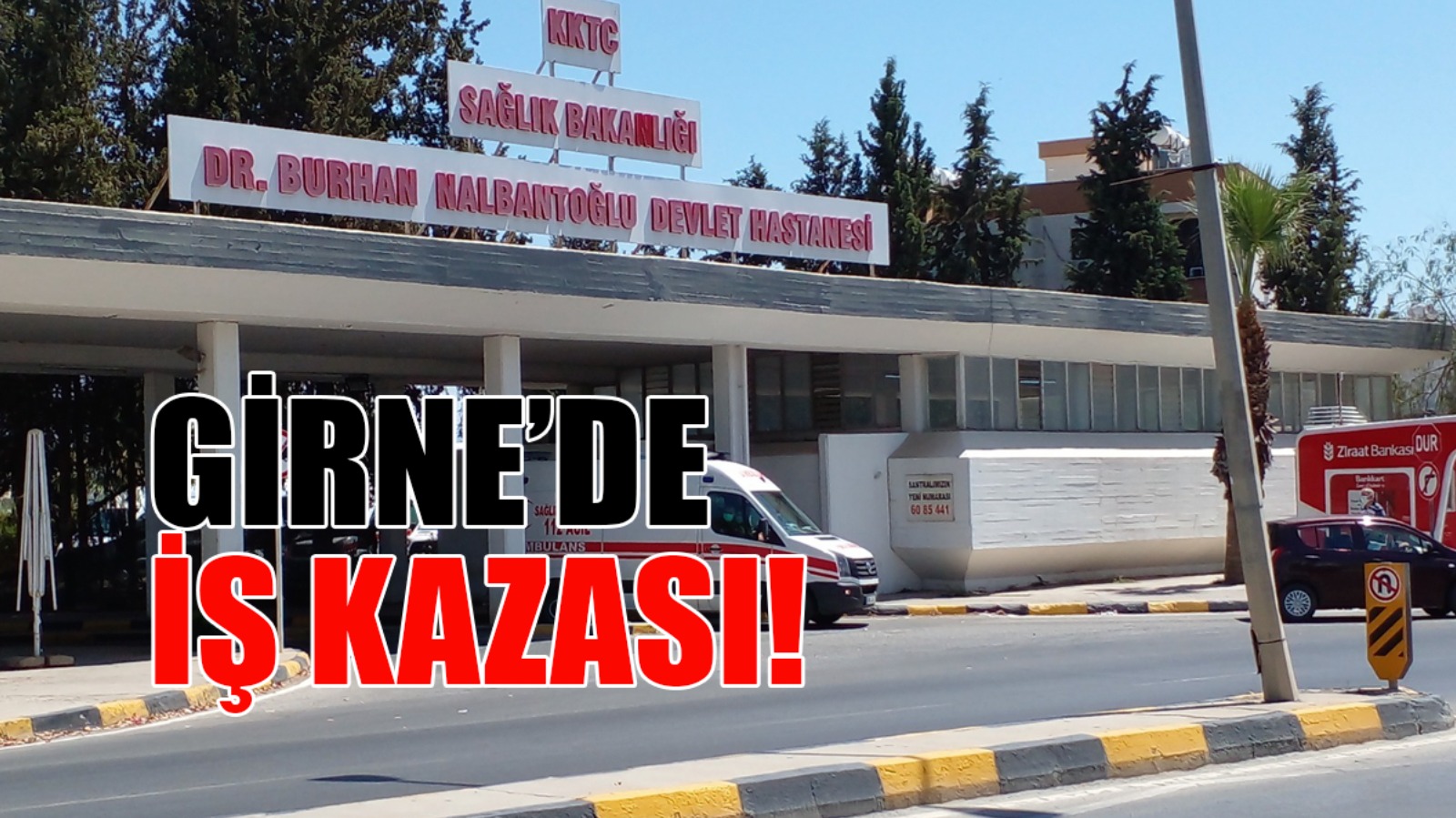 3 Metreden Düşen İşçinin Kaburgaları Kırıldı