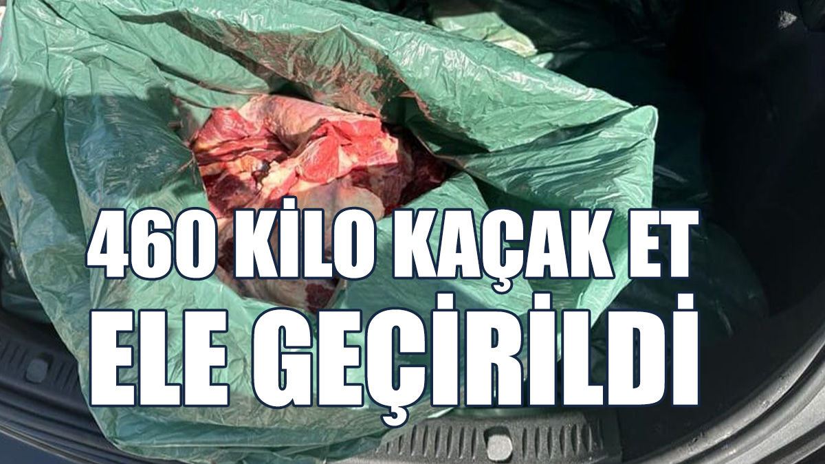 Dörtyol’da Kaçak Et Ele Geçirildi