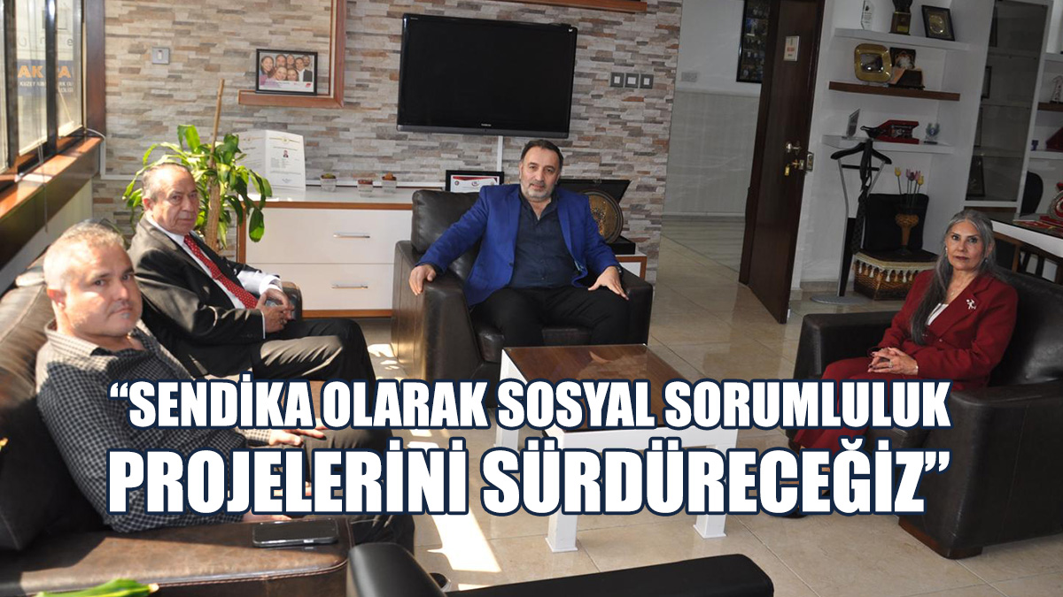 Aytürk, KAMUSEN Başkanı Atan’ı Ziyaret Etti